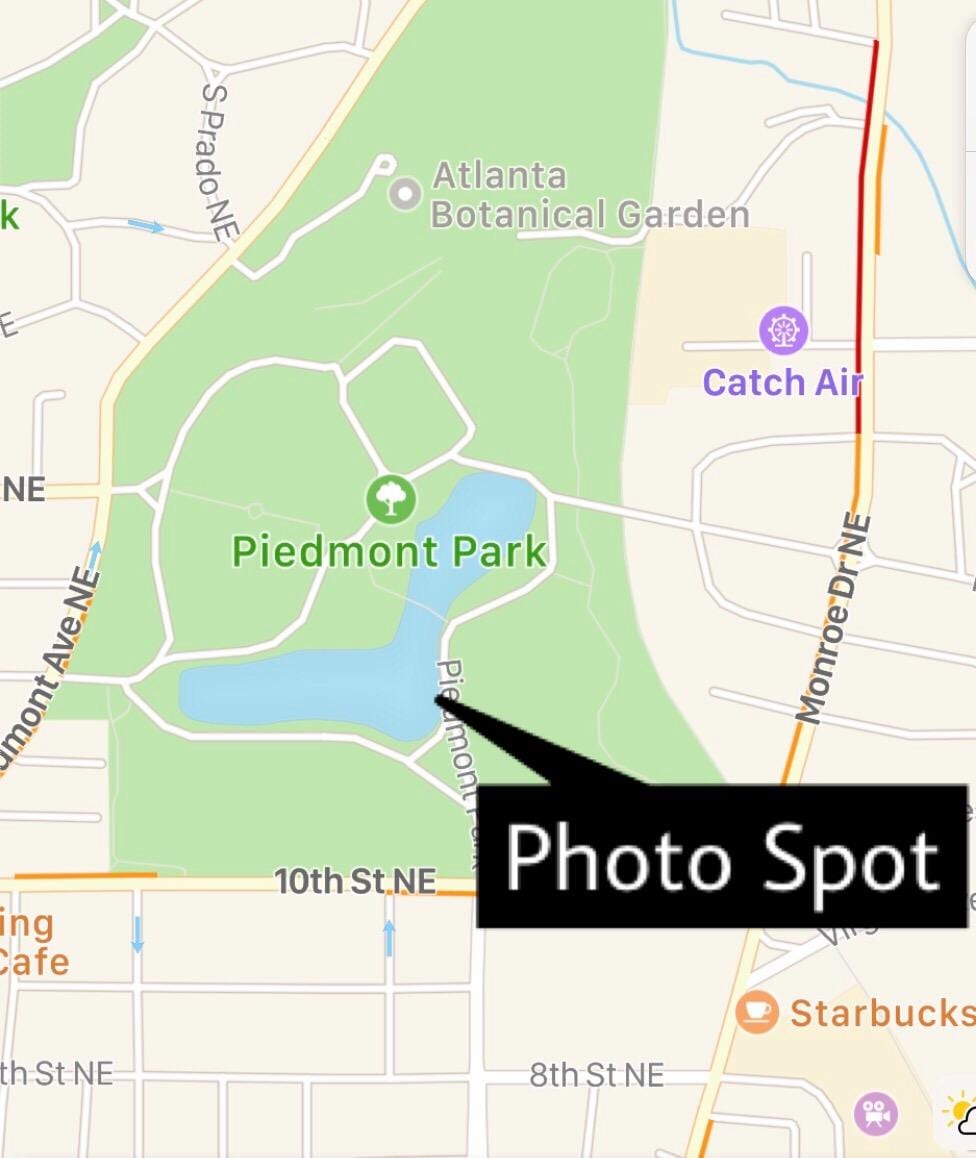 Пидмонт park kartica