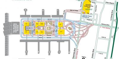 Zračna luka Atlanta Delta terminal karti