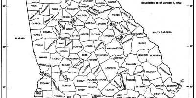 Gruzija državnog kartu